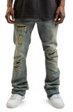 Front View Alejandro Stacked Jean