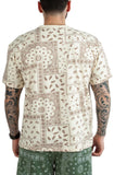 Drop Shoulder Paisley Tee