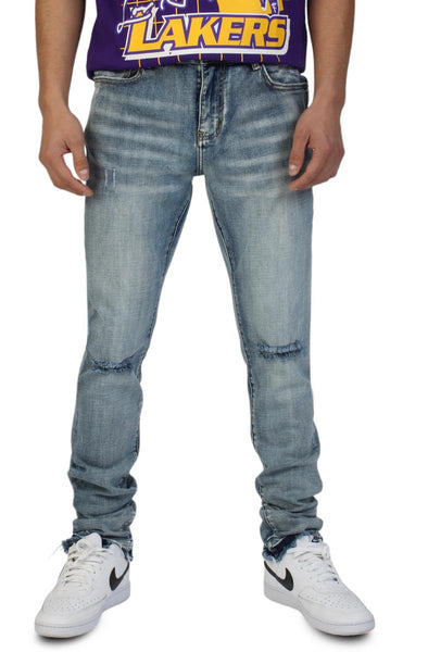 Front View San Miguel Distress Jeans