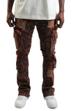 Front View Duffer Cargo Stacked Pant